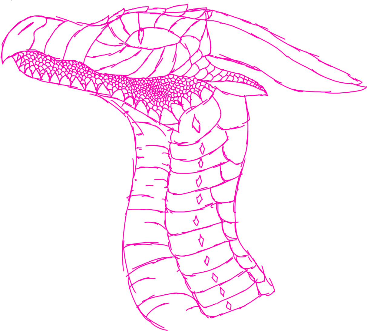 Nightingale Nightwing - Drawing (1536x1152), Png Download