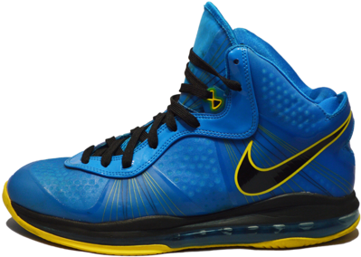Lebron 8 V/2 "entourage" - Sneakers (600x399), Png Download