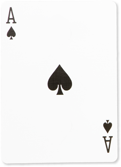 Ace Of Spades Playing Card - Ace Of Spades Bicycle (450x600), Png Download