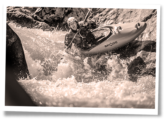 Testing The Ace Of Spades On The Water - Sea Kayak (600x450), Png Download