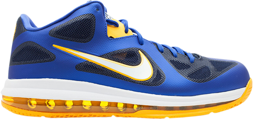 Lebron 9 Low 'entourage' - Running Shoe (850x402), Png Download