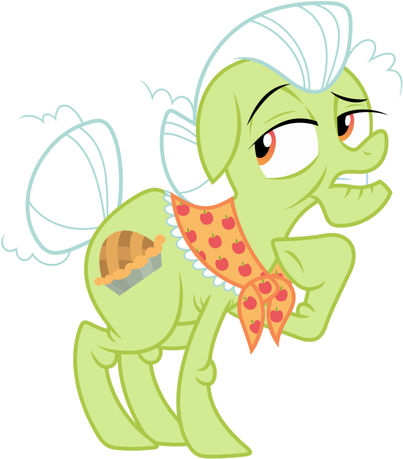 A Darn Shame By Reginault On Deviantart - Mlp Fim Granny Smith (832x960), Png Download