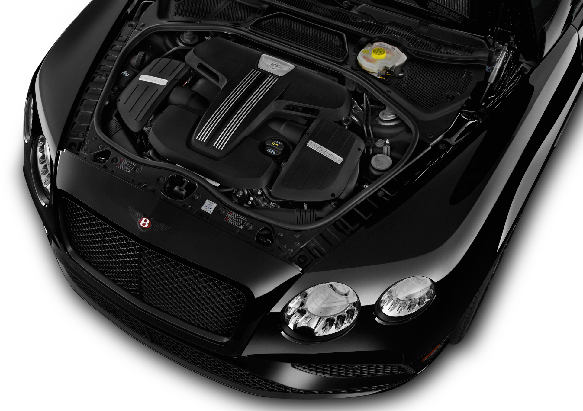 11 - - Bentley Continental Motorraum (2048x1360), Png Download