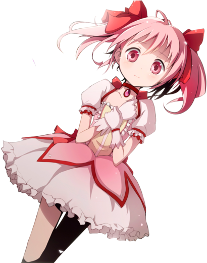 Puella Magi Madoka Magica Images Madoka Kaname Wallpaper - Madoka Kaname Fan Art (500x520), Png Download