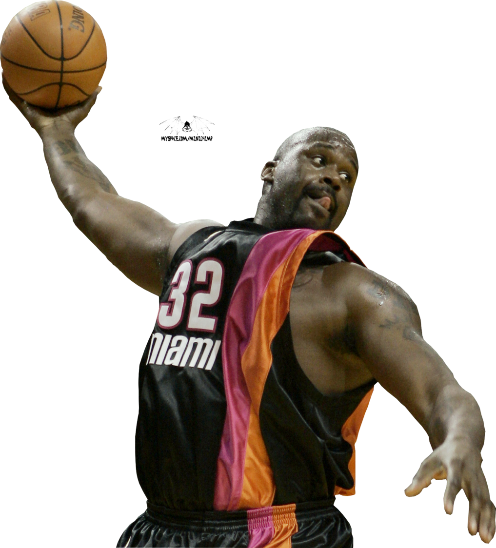 [ Img] - Shaquille O Neal (1017x1124), Png Download