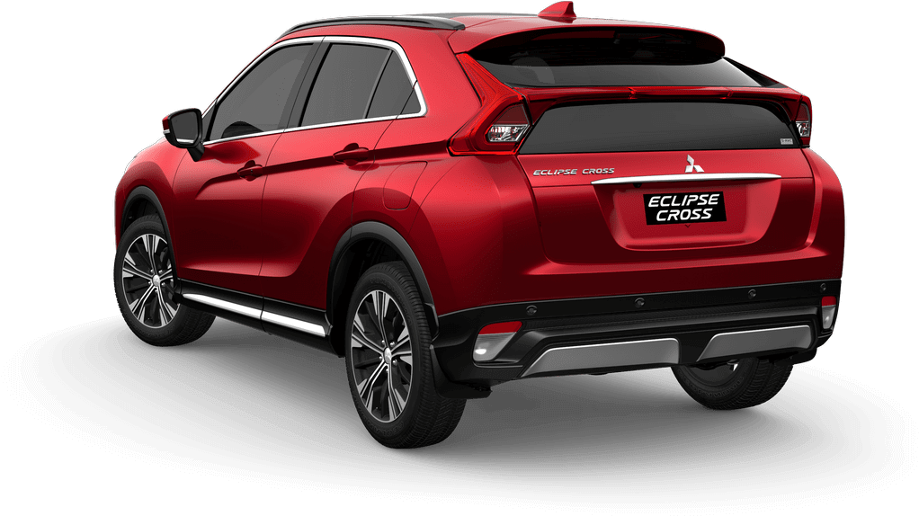 106kib, 1250x770, Eclipse Cross Exceed Rear - Black Mitsubishi Eclipse Cross (1250x770), Png Download