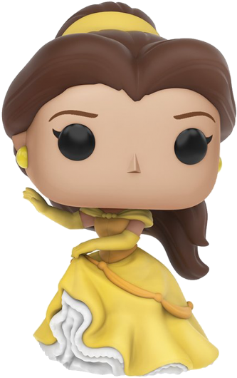 Beauty And The Beast - Figurine Pop Belle (541x541), Png Download
