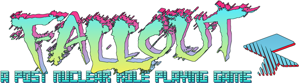 F, Out X Hotline Miami Logo Fuckery By Lulzwillensue - Graphic Design (1024x310), Png Download