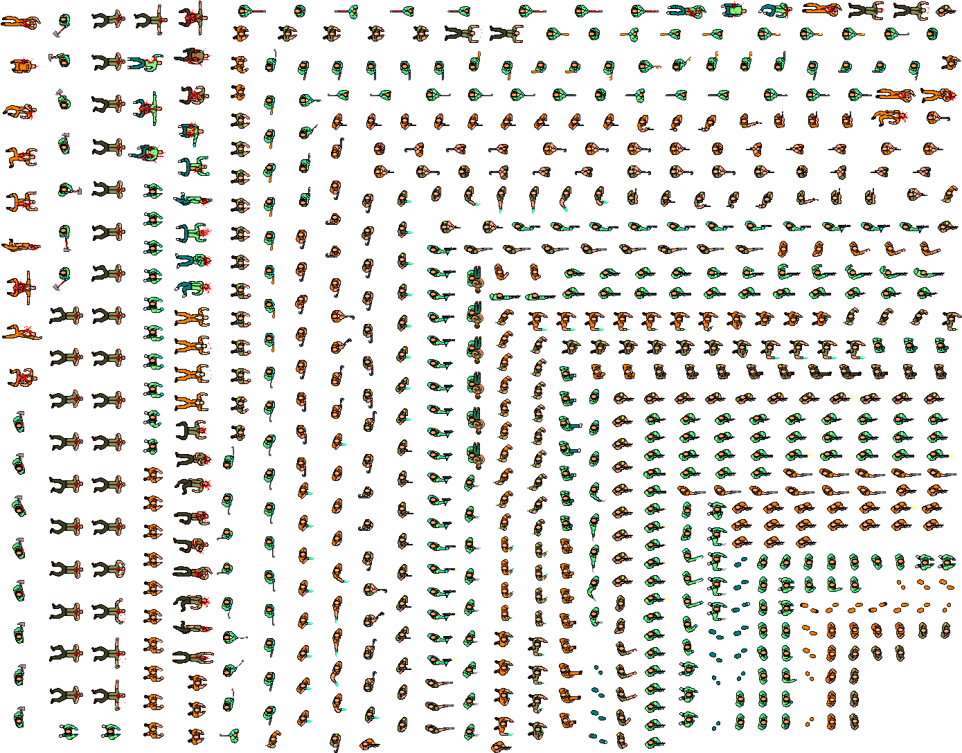 Http - //i - Imgur - Com/jgw1lfu - Hotline Miami 2 Reskin Mod (1398x1092), Png Download