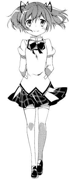 Pmmm Mangacap - Madoka Magica Manga Transparent (500x623), Png Download