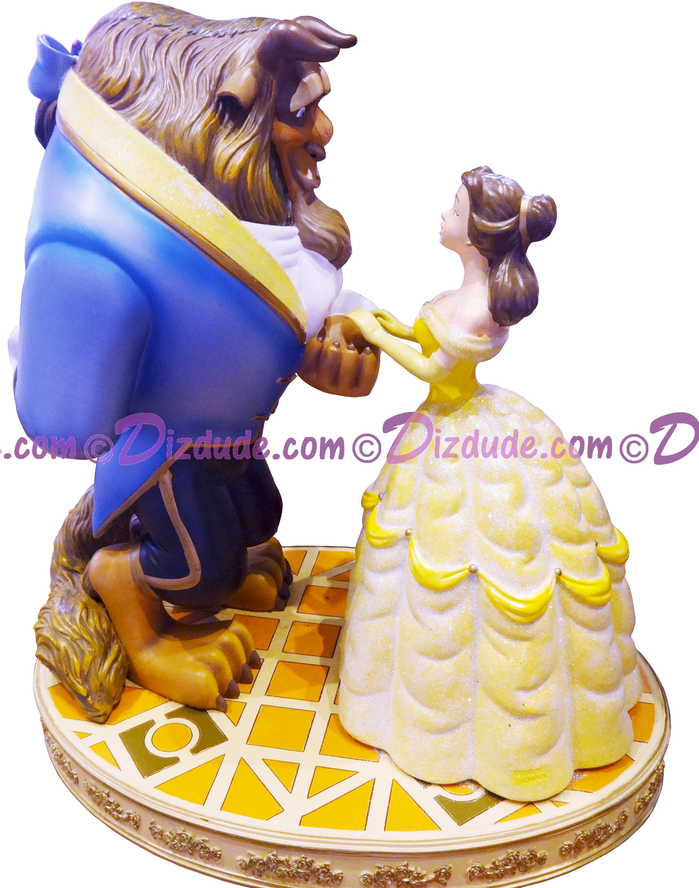 Beauty And The Beast ~ Disney Medium Big Figure - Beauty And The Beast (1422x1828), Png Download