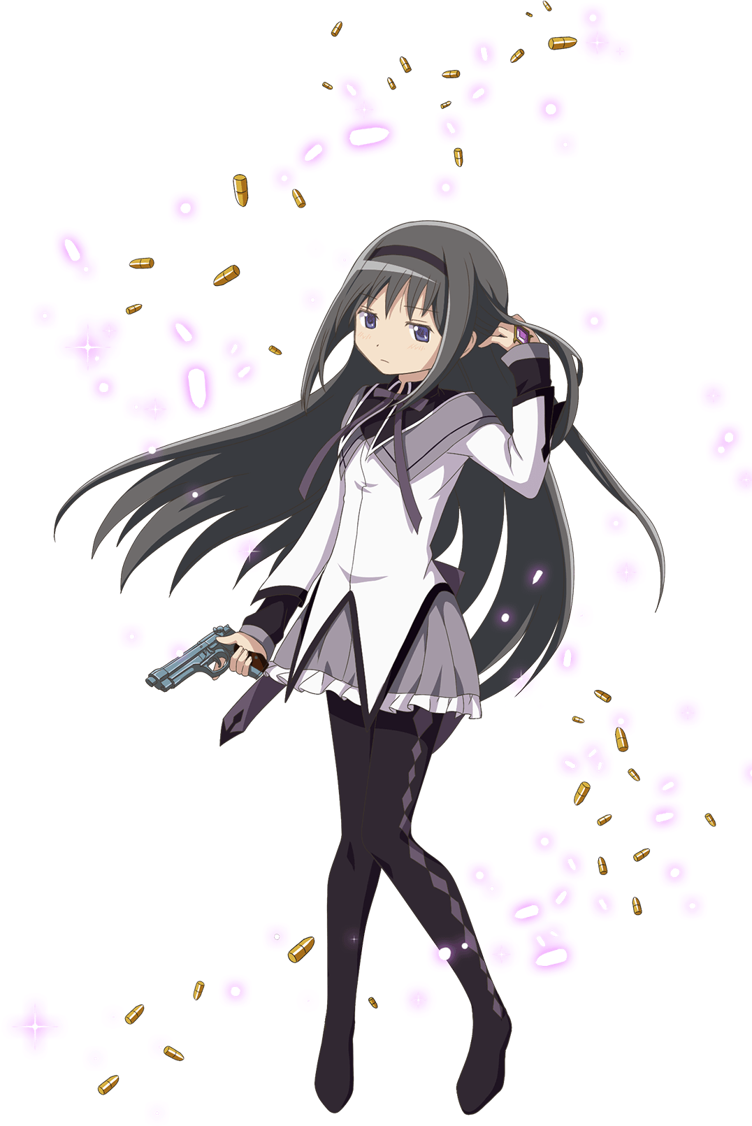 "madoka My One And My Only Friend - Homura Akemi (1075x1692), Png Download