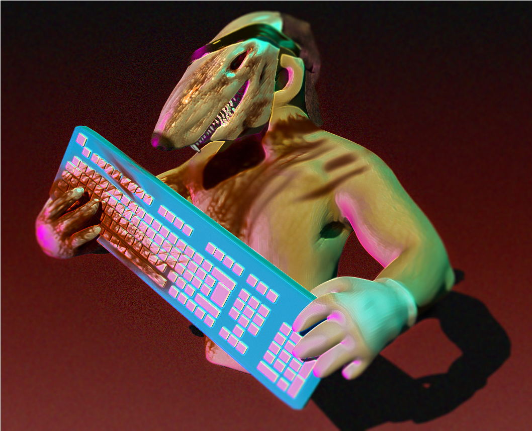 Hotline Miami Inspired - Figurine (1057x1057), Png Download