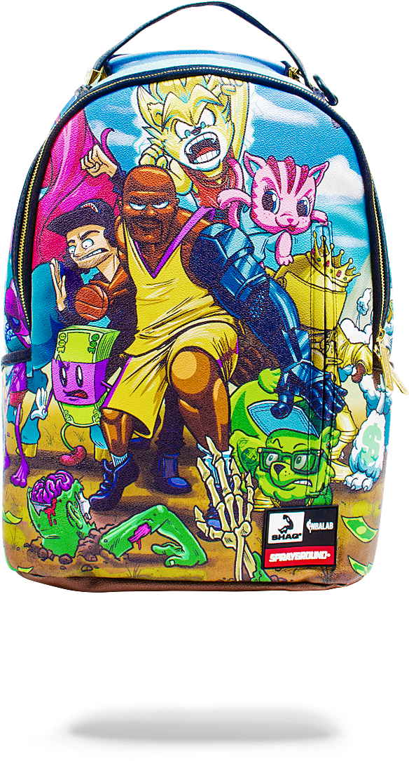 Sprayground Anime Shaq - Shaq Sprayground (960x1225), Png Download