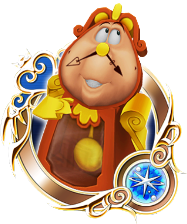 Beauty And The Beast The Beast's Majordomo - Kingdom Hearts Unchained Donald (428x493), Png Download