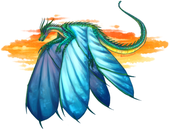 Deviantart Is The World's Largest Online Social Community - Wings Of Fire The Lost Continent (640x474), Png Download