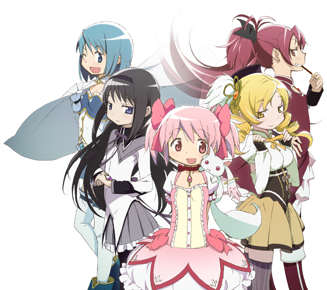 I'm All About These Winter Pieces From The Madoka Magica - Puella Magi Madoka Magica Complete Series Blu-ray (670x580), Png Download