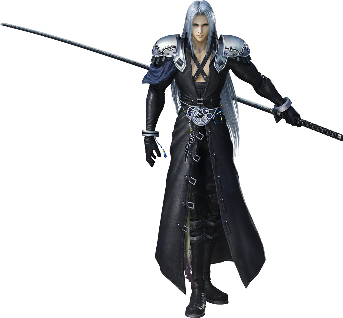 Dff2015 Sephiroth Cg - Final Fantasy Opus 3 Booster (1183x1107), Png Download