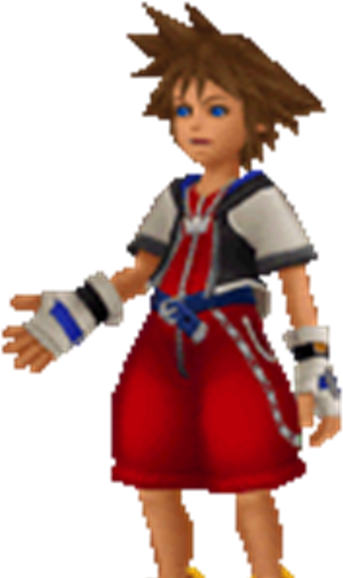 Sora Talk Sprite Khrec - Cartoon (632x905), Png Download