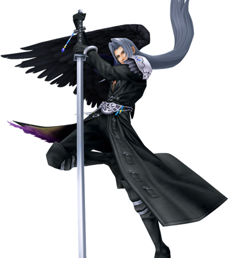 Who Would Win In A Fight - Final Fantasy Vii Sephiroth Png (451x510), Png Download