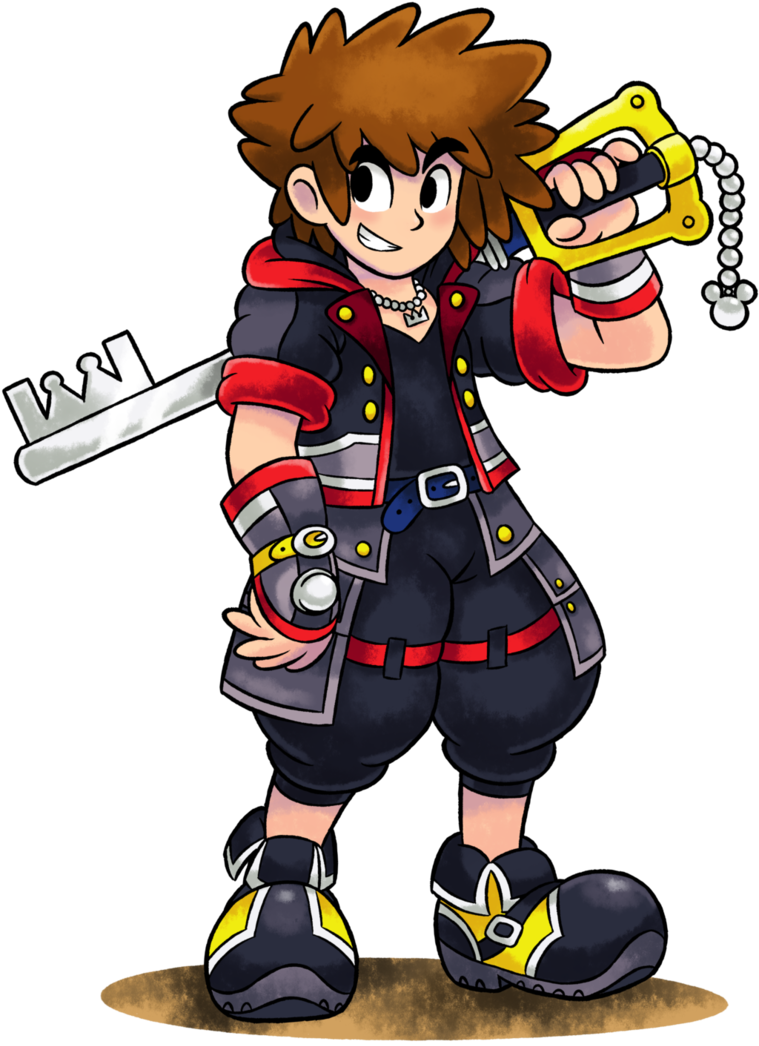 Sora Kingdom Hearts 3 Png Clip Library Stock - Kingdom Hearts 3 Sora Png (759x1053), Png Download