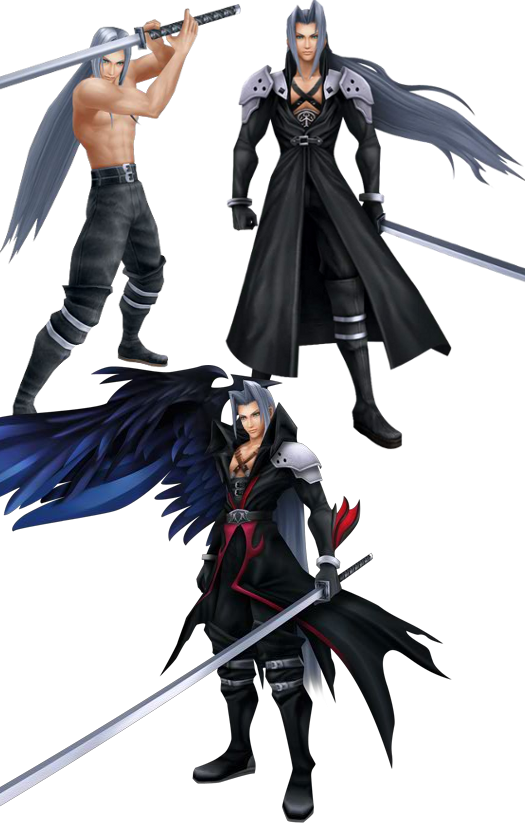 What's This I Hear About Sephiroth Having A Third Alt - Sephiroth Sword Long Af (525x825), Png Download