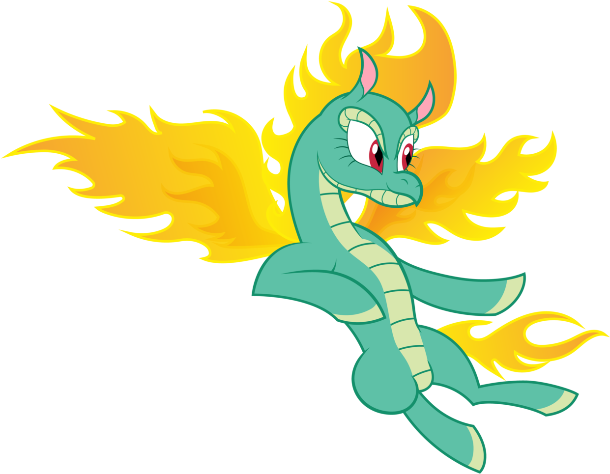 Up-world, Community Related, Digital Art, Dragon, Female, - Tianhuo Them's Fightin Herds (1275x1024), Png Download