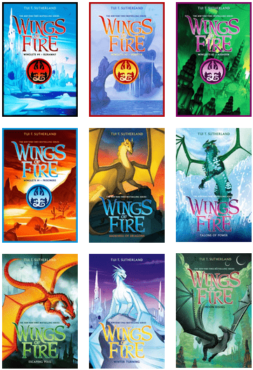Wings Of Fire - Winds Of Fire #8: Escaping Peril By Sutherland,tui,t (436x574), Png Download