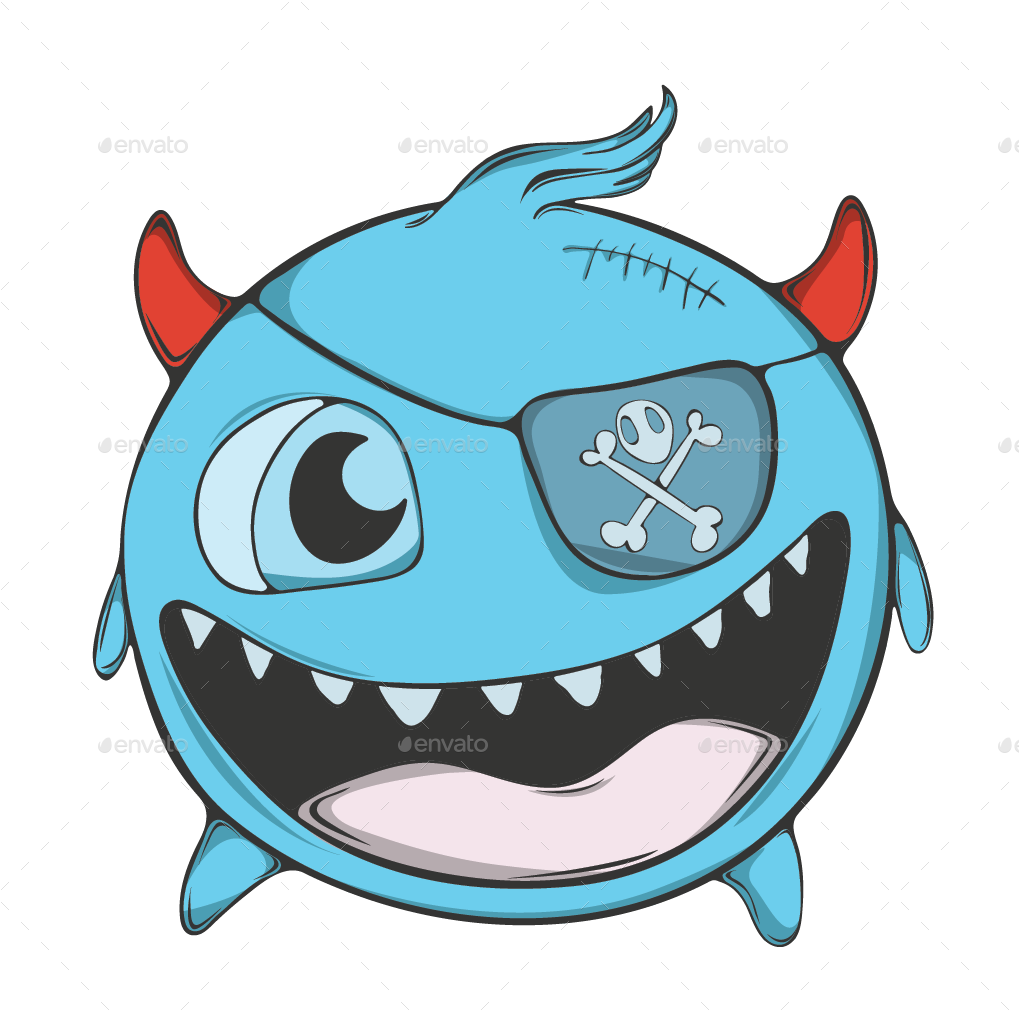 12 Pirate - Eyepatch (1024x1024), Png Download