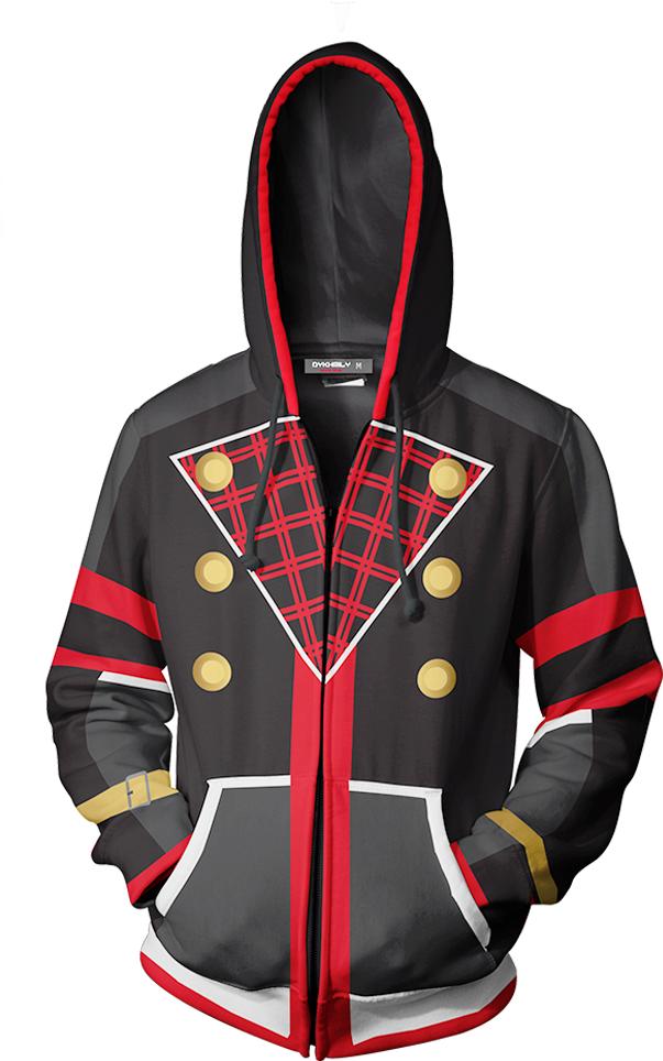 Kingdom Heart Iii Sora Cosplay Zip Up Hoodie Jacket - Spiderman Hoodie Infinity War (1024x1024), Png Download