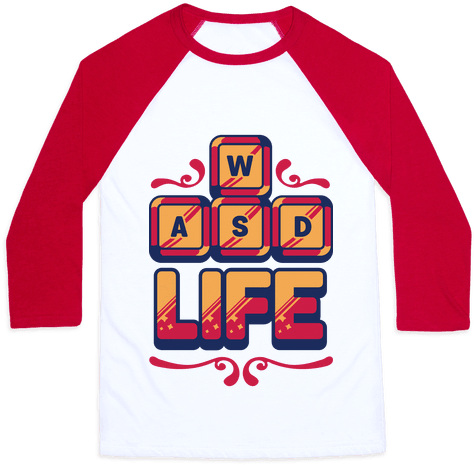 Wasd Life Baseball - Pun Pi Day Shirts (484x484), Png Download