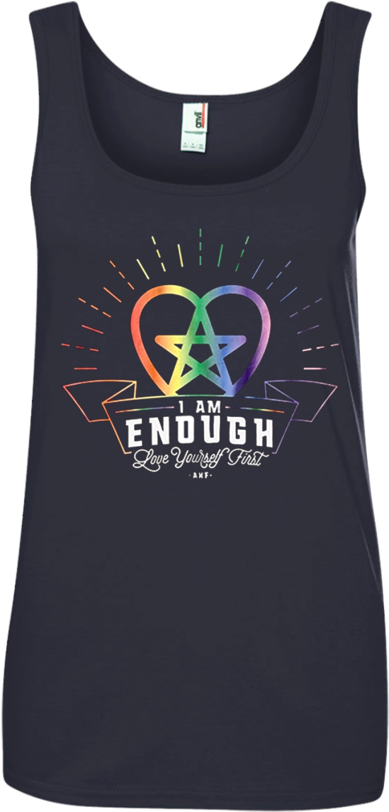 I Am Enough Love Yourself First - Resting Witch Face Shirt (1155x1155), Png Download