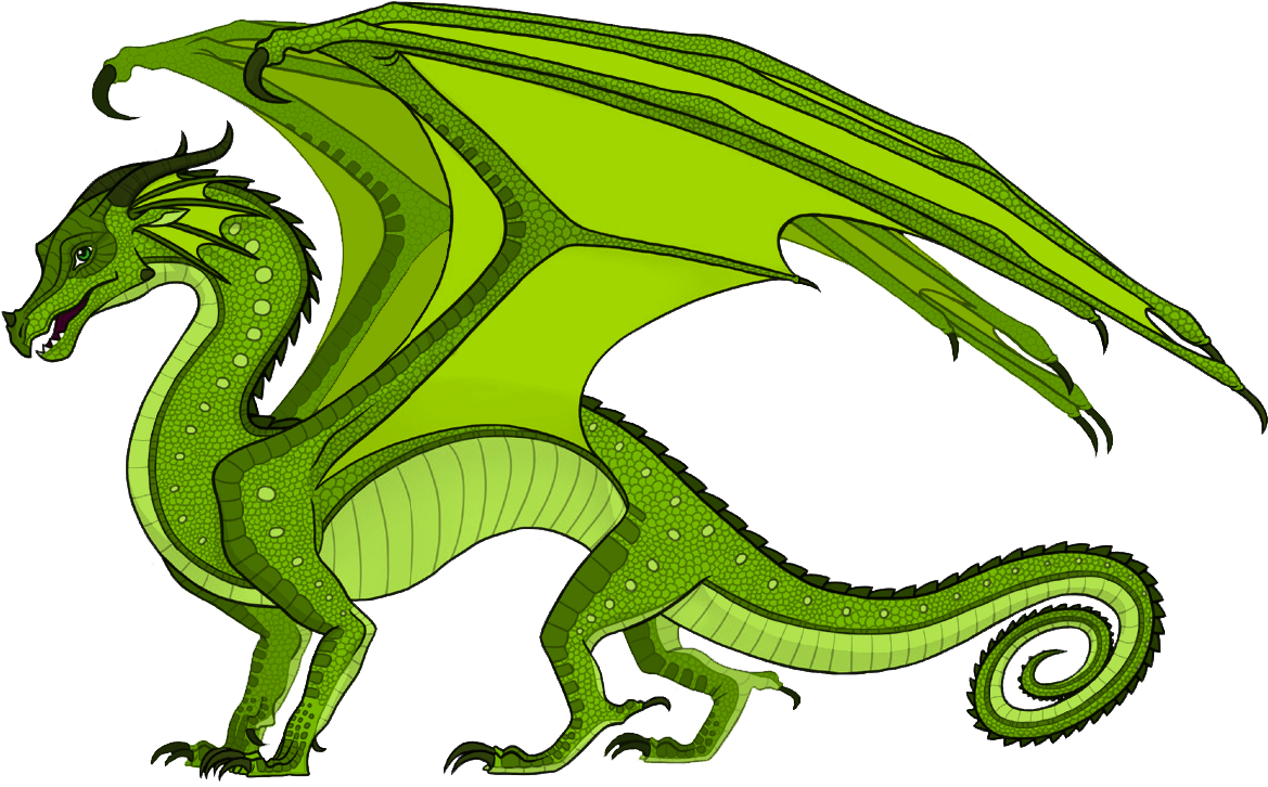Svg Royalty Free Stock Chameleon Clipart Rainforest - Wings Of Fire Rainwing (1184x739), Png Download