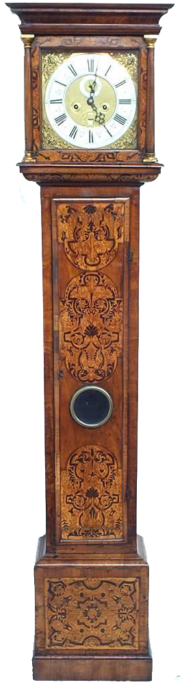 Grandfather Clock Transparent Image Png Antique Images - Grandfather Clock Transparent Background (269x1024), Png Download