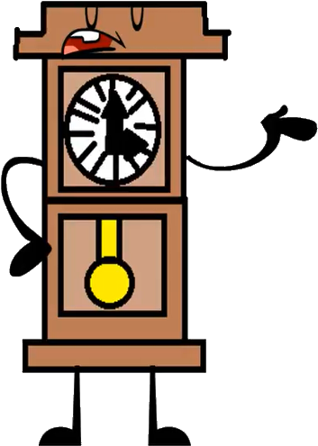 Grandfather Clock - Clock (404x532), Png Download