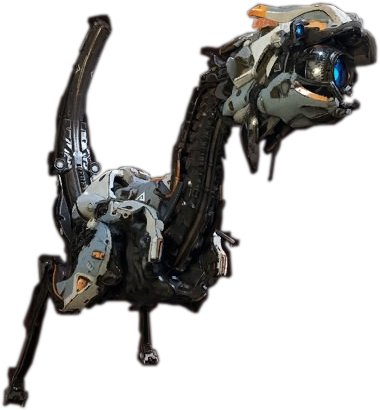 Есть В Этом Камерном Открытом Мире И Другие Достоинства - Horizon Zero Dawn Red Eye Watcher (380x410), Png Download