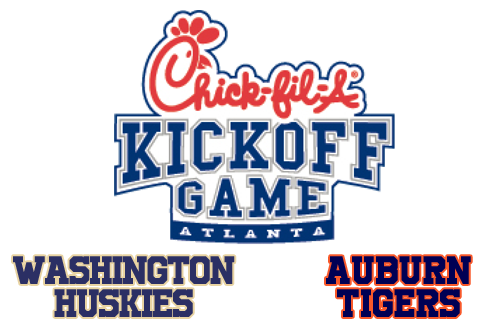 Chick Fil Logo - Chick Fil A Kickoff 2018 Logo (571x369), Png Download