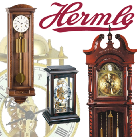 German Time Pieces - Table Clock Hermle 22957-q30791 (480x480), Png Download