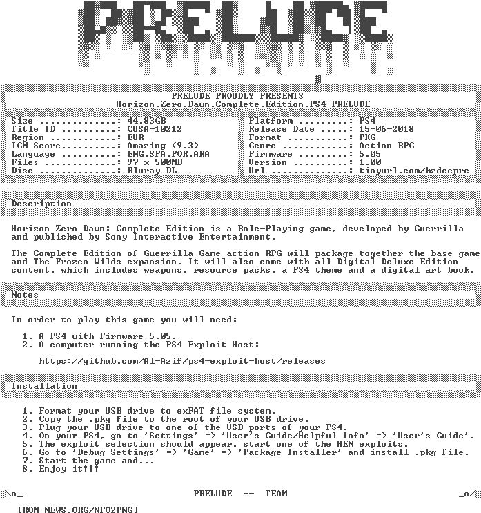 Horizon - Zero - Dawn - Complete - Edition - Ps4-prelude - Watch Dogs 2 (696x756), Png Download