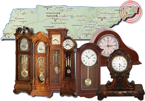 Clock Repair In Tri-cities, Tn - Grandfather Clock Watch (571x395), Png Download
