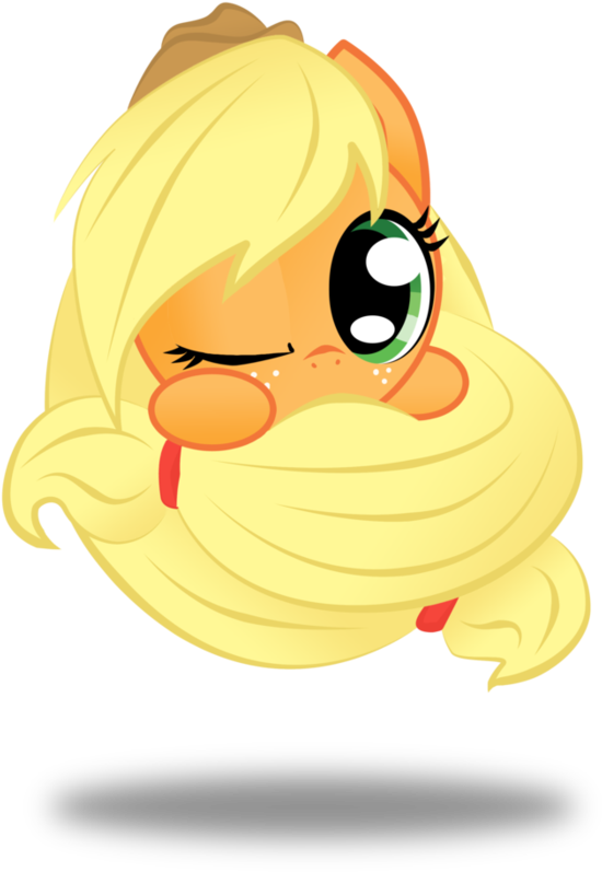 My Little Pony Applejack Baby - My Little Pony Cute Applejack (894x894), Png Download