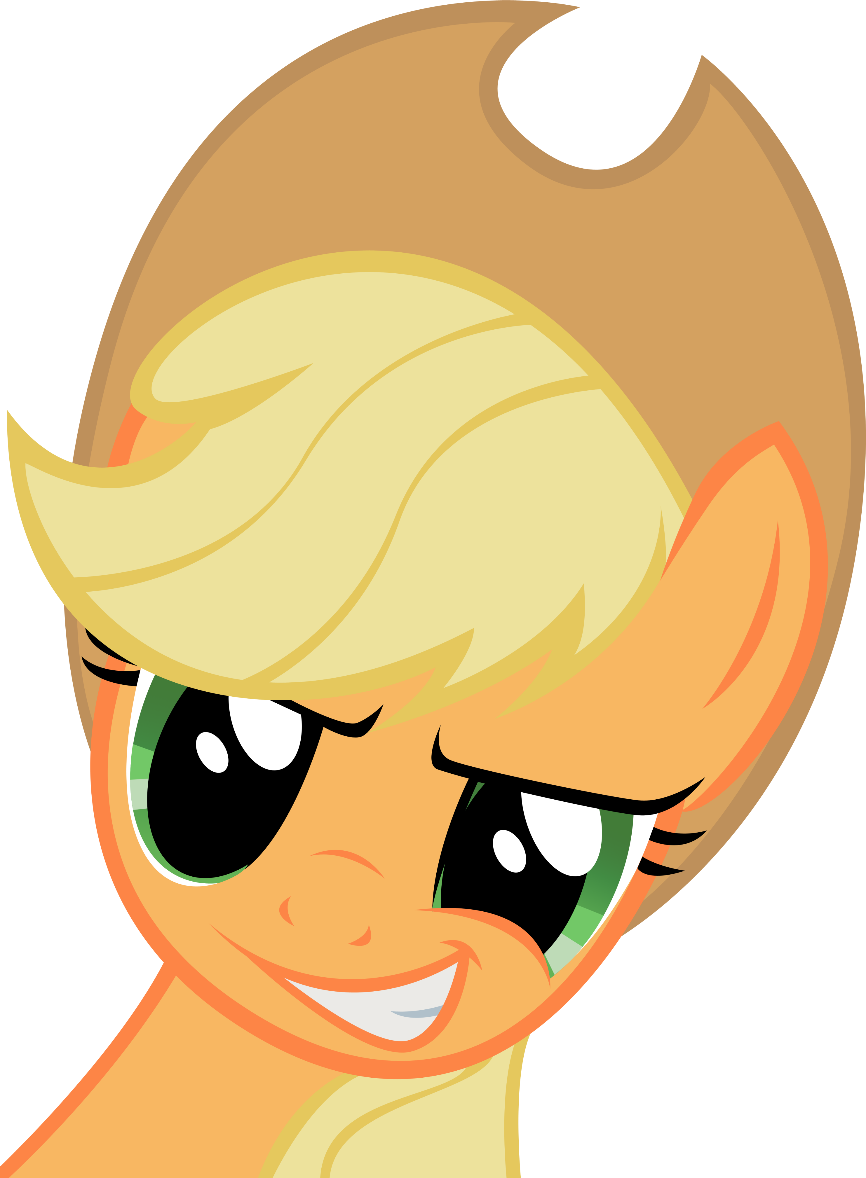 131463784054 - Apple Jack Png (3000x4058), Png Download