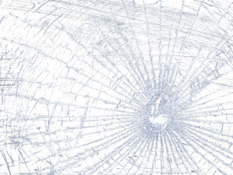 Broken Mirror Texture Png For Kids - Broken Glass 2 White Tile Coaster (800x600), Png Download