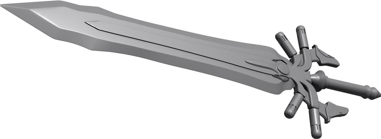 1zq6epx - Clouds Ultima Sword (1280x720), Png Download