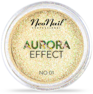 Neonail Dust Aurora Effect - Neonail - Puder Chrome Effect Silver - Srebrny - Art. (600x600), Png Download