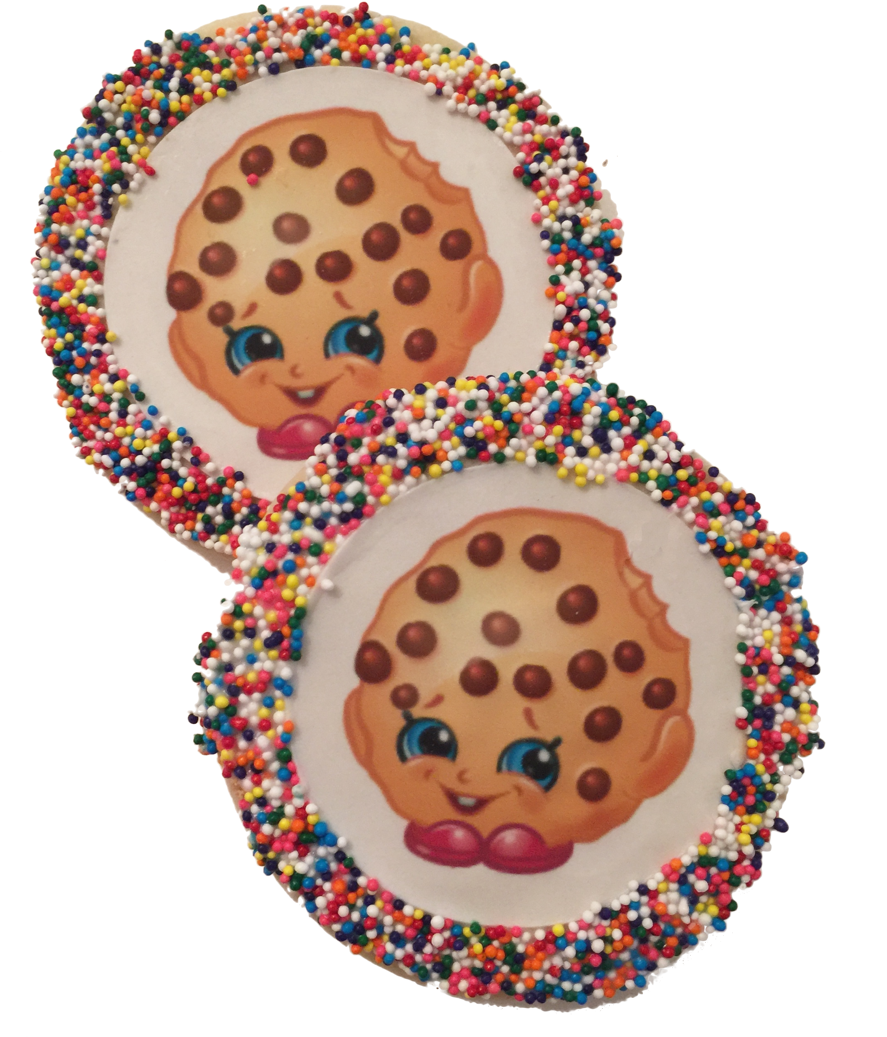Shopkins Sugar Cookies With Nonpareils - Shopkins: Welcome To Shopville By Inc. Scholastic (3150x3500), Png Download