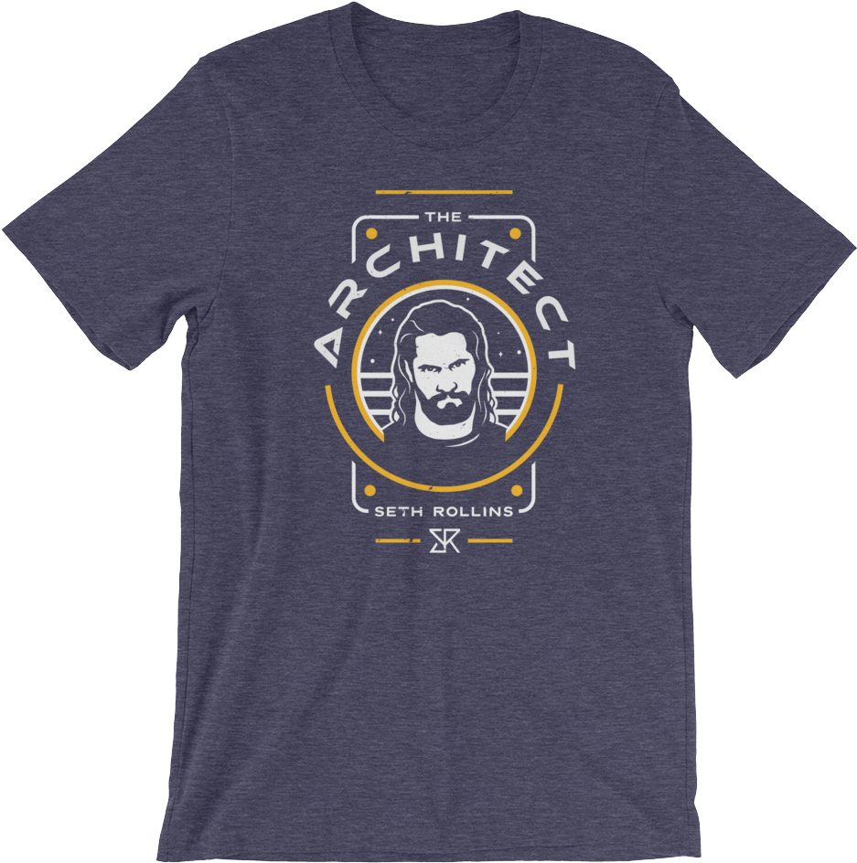 Seth Rollins "architect Logo" Unisex - Believe Her Shirt (1000x1000), Png Download