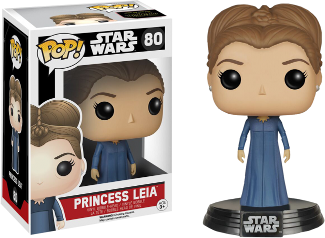 Star Wars Episode Vii - Funko Pop Star Wars Princess Leia (650x475), Png Download