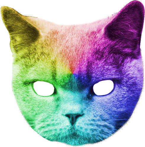 Stephen King With Cats (600x600), Png Download