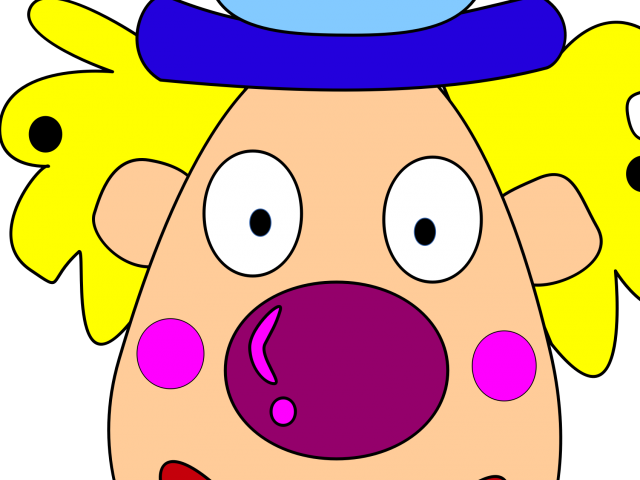 Clown Clipart Adjective - Clown (640x480), Png Download